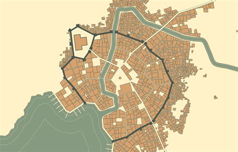 Medieval City Map Generator