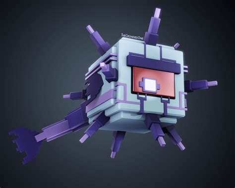 Elder Guardian Re-design : Minecraft