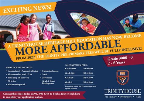 Trinityhouse Schools | Open Hours - Centurion