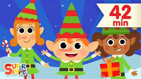 Five Little Elves | + More Christmas Songs for Kids | Super Simple Songs - YouTube