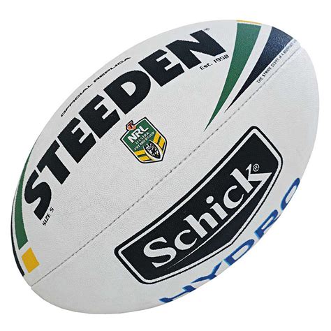 Steeden NRL Premiership Match Ball | Rebel Sport