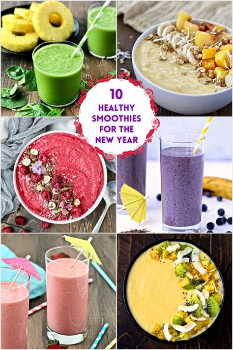 10 Healthy Smoothie Recipes for the New Year - The Foodie Physician