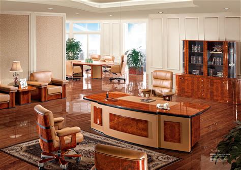 Italy Luxury Office Desk Executive Desk 68028 - HAOSEN | Office Furniture Manufacturer