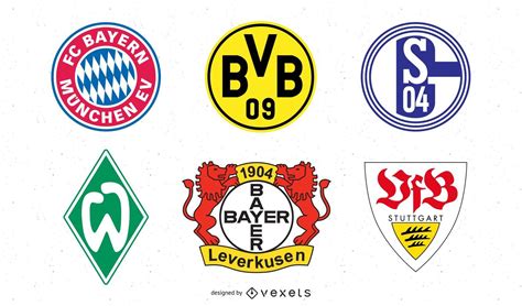 German Football Team Logo Pack Vector Download