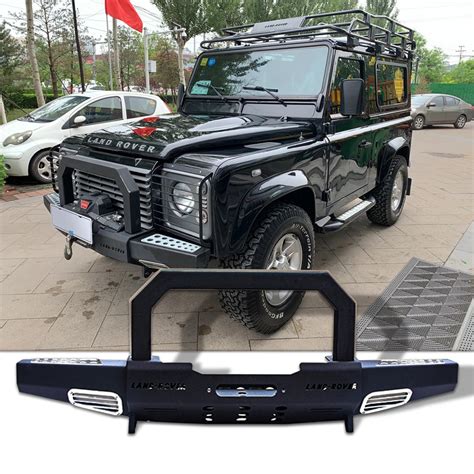 4x4 Accessories Parts For Land Rover Defender 90 110 Front Bumper U Bar ...