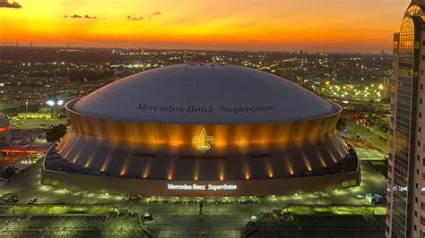 Saints through the years: Mercedes-Benz Superdome