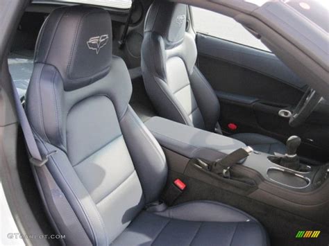 Diamond Blue/60th Anniversary Design Package Interior 2013 Chevrolet Corvette Grand Sport Coupe ...