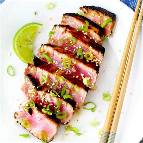 Six-Minute Seared Ahi Tuna Steaks