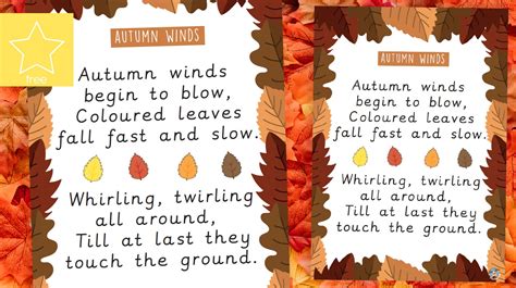 Teacher's Pet » Autumn Winds Poem