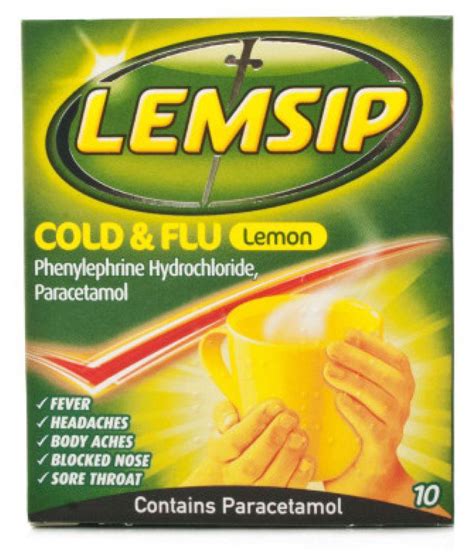 Lemsip Lemsip MAX Cold & Flu 5 sachets Powder 10 gm: Buy Lemsip Lemsip MAX Cold & Flu 5 sachets ...