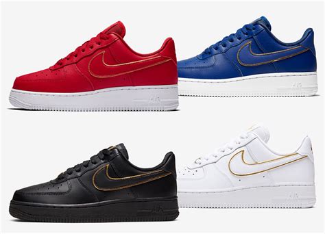 Nike Air Force 1 Low Gold Swoosh Pack Release Date - SBD