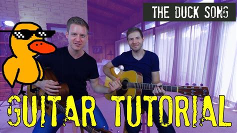 The Duck Song – GUITAR TUTORIAL!! | Guitar Techniques and Effects