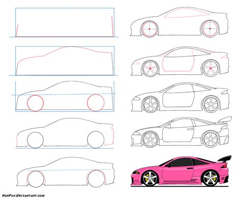 sports car drawing tutorial - Torie Brinson