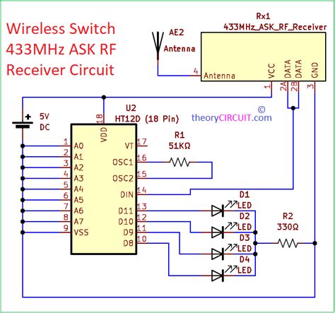 ASK RF Module circuit diagram