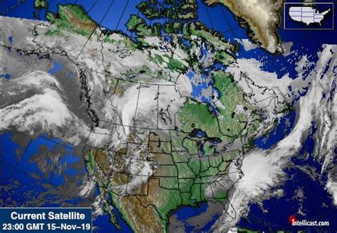 Current Weather Satellite Map - Map Of Campus