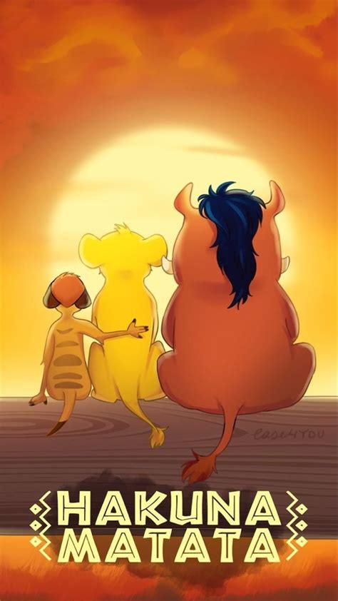 Hakuna matata | Fond d'ecran dessin, Fond d'écran de téléphone disney, Fond d'écran téléphone