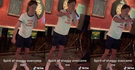 Guy Performing Shaggy's 'Angel' At Karaoke Goes Full Shaggy During ...