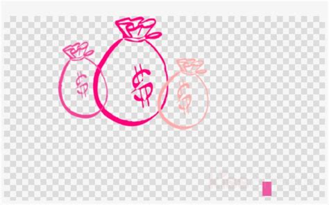 Money Pink Clipart Money Bag Clip Art - American Horror Story Png ...