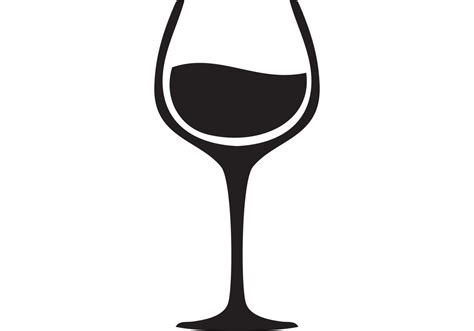 New wine glass vector. This wine glass vector is great for a drink icon ...