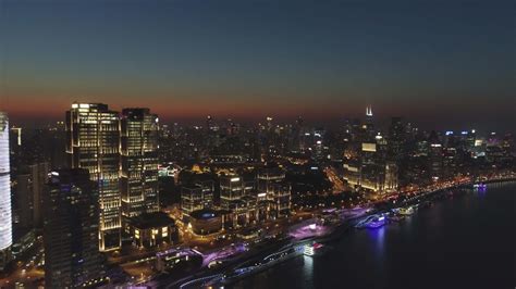 London Skyline At Night Stock Video Footage for Free Download