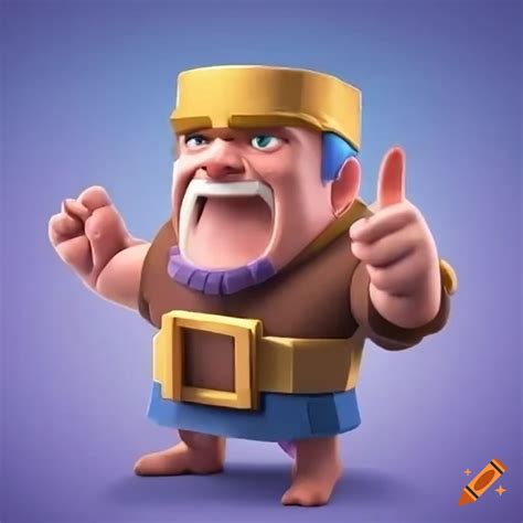 Clash royale logo on Craiyon