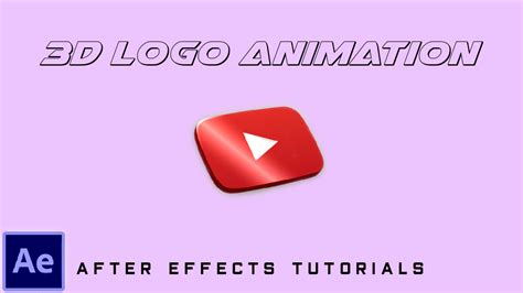 3D Logo Animation Tutorial in After Effects Archives - igd for graphics