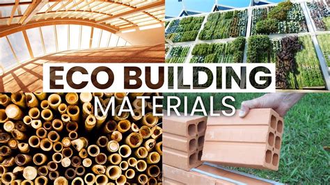 Sustainable Building Materials for Eco-Friendly Construction