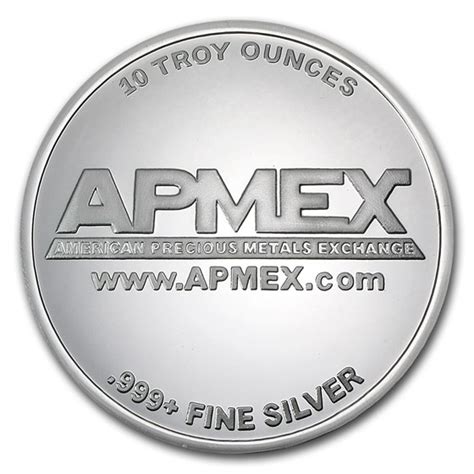 Buy 10 oz Silver Round - APMEX | APMEX