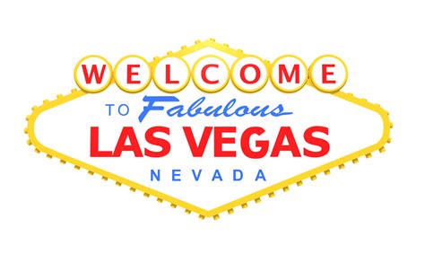 Las Vegas Welcome Sign Transparent 25278225 PNG