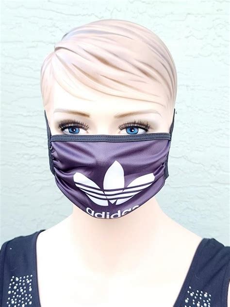 NATHLETICS™ Designer Washable Face Mask Reusable Adidas Face Mask ...