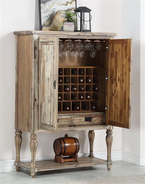 Rustic Bar Cabinet