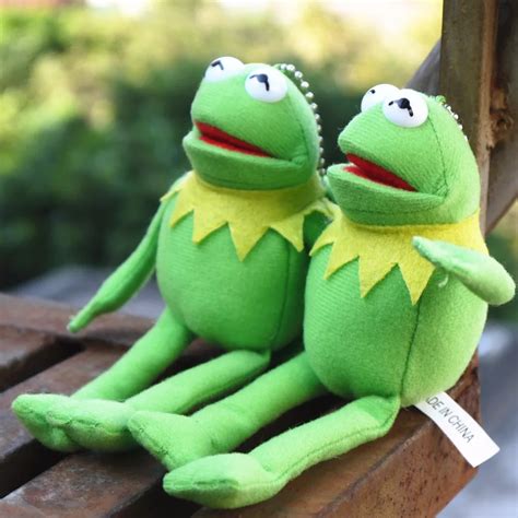 Kermit the Frog The Muppet Show 2015 Kermit plush toys Sesame Street doll animal Kermit Toy ...