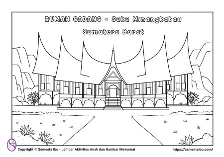 Sketsa Rumah Gadang - Homecare24