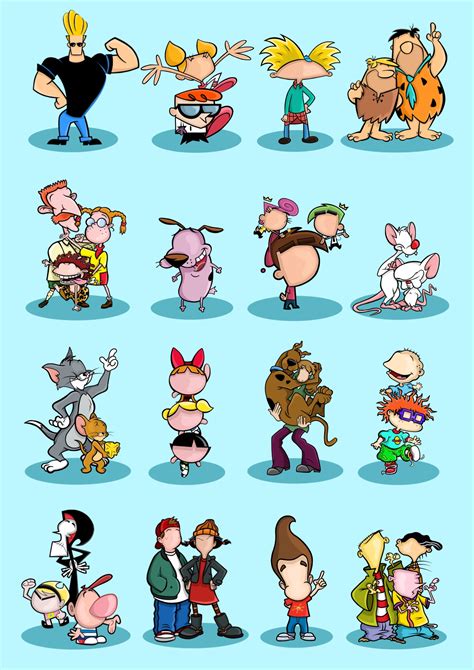 90s Cartoon Characters - Etsy UK