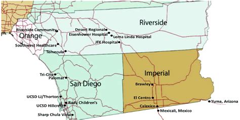 Imperial Valley California Map - Aloise Marcella