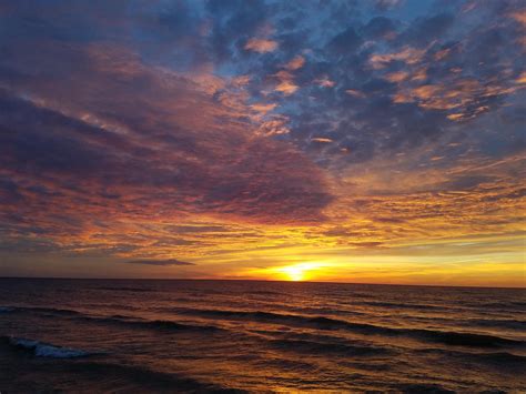 Lake Michigan sunset : r/Michigan