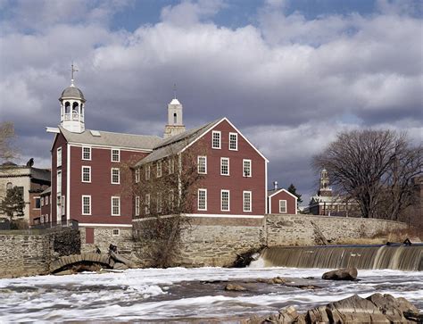 Old Slater Mill Photograph by Granger