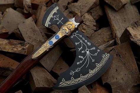 God of War Kratos Leviathan Axe Scandinavian Axe Axe - Etsy