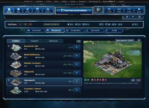 Astro Empires - Free MMO space strategy browser game