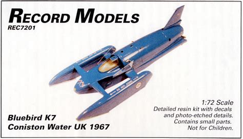 Record Models 1/72 Bluebird K7 - Work in Progress - ARC Discussion Forums