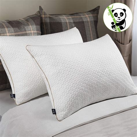 BedStory Pillows for Sleeping 2 Pack, Queen Size Bed Pillows with ...