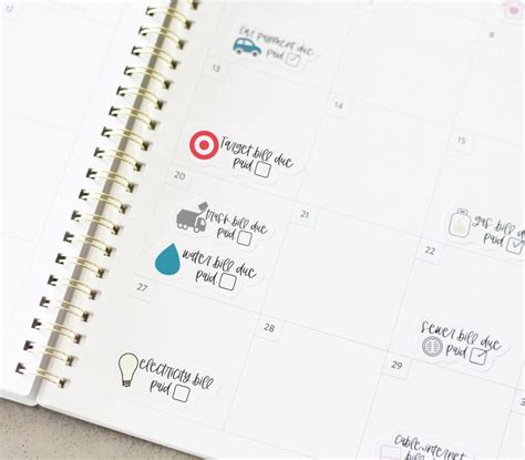 How to Make Planner Stickers Using Your Cricut | Karley Hall