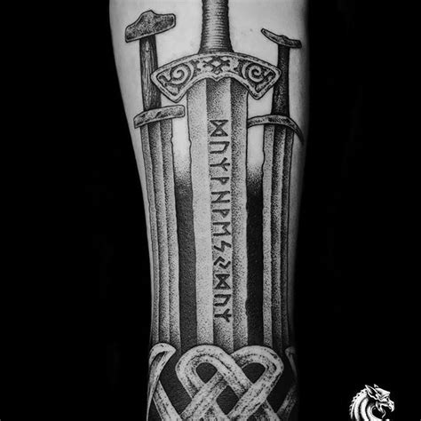 Norse Sword Tattoo