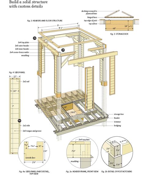 Wood Gazebo Plans Free Plans Free PDF Download