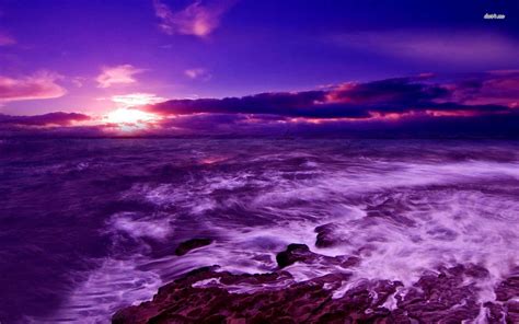 Purple Ocean Wallpapers - Top Free Purple Ocean Backgrounds ...