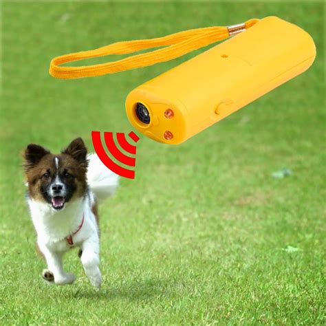 LED Ultrasonic Anti Bark Barking Dog Training Repeller Control Trainer device 3 in 1 Anti ...