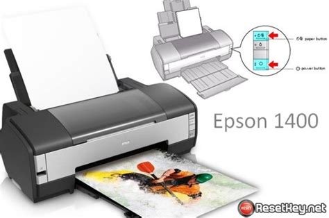 SOLVED: Epson 1400 Ink and Paper Lights Flashing | Wic Reset Key