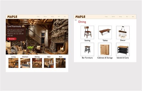 Maple Furniture on Behance