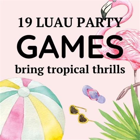 Aloha, It Is Time to Have a Luau Party!