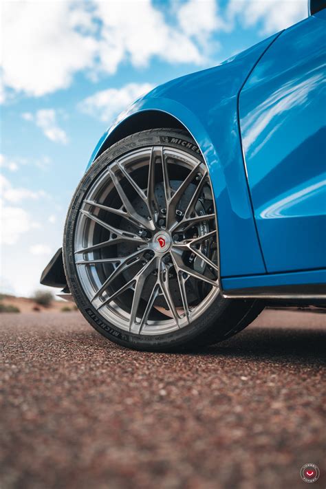 Rapid Blue 2023 Chevrolet Corvette Z06 on Vossen S21-02 Forged Wheels Oozes Style - autoevolution